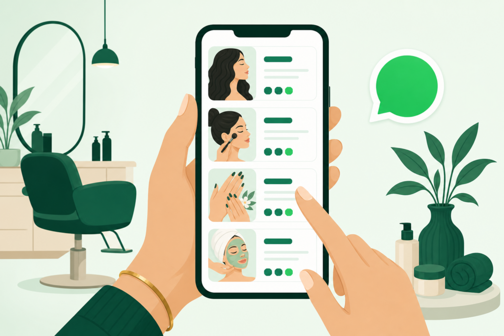 Catálogo WhatsApp Business para tu centro de estética