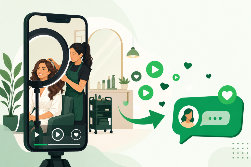 Reels para estéticas: ideas, ganchos y CTA que funcionan