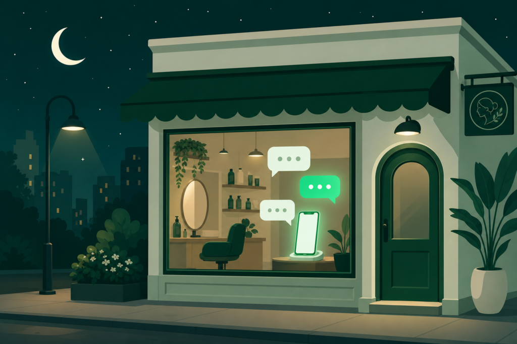 Cómo responder WhatsApp fuera de horario en tu estética