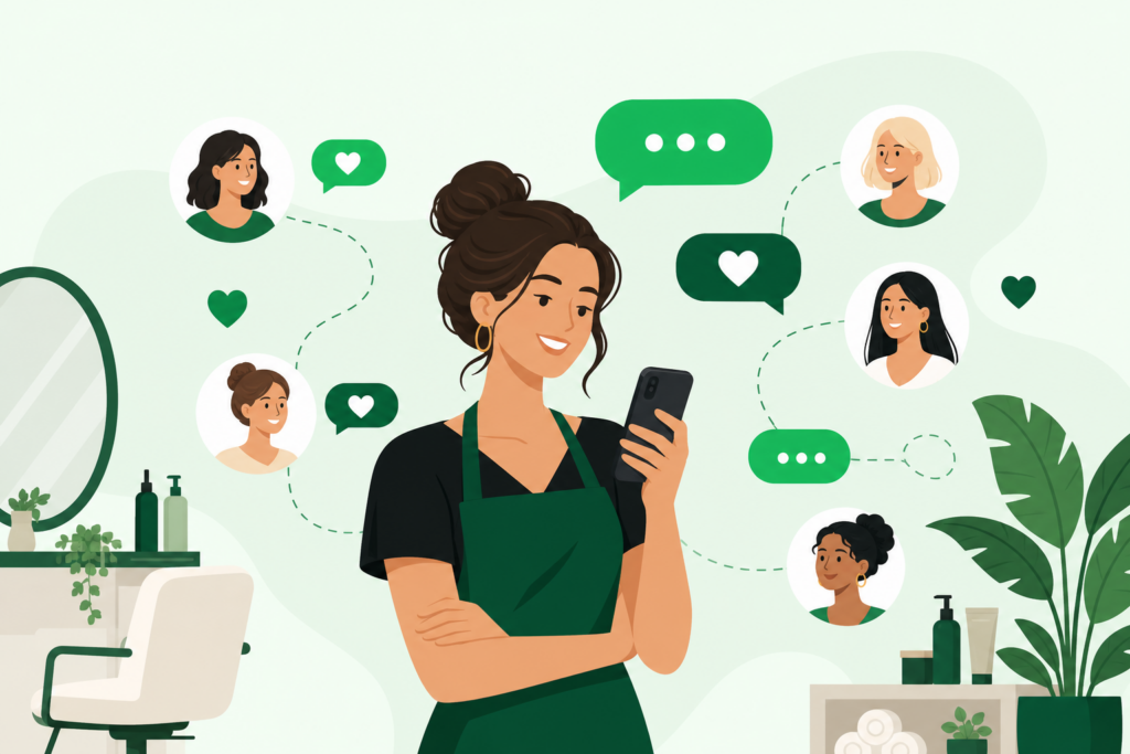 Convertir la primera visita en clienta fija: guion de los 3 primeros contactos