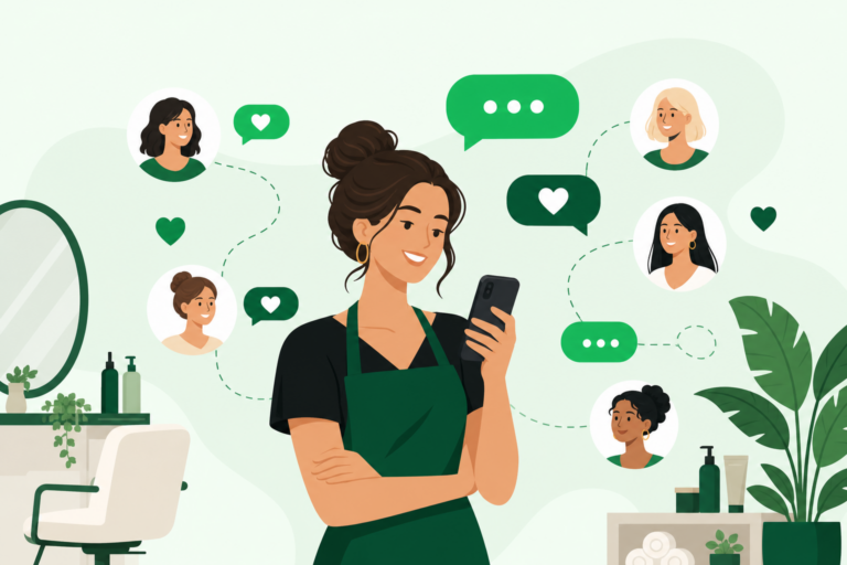 Convertir la primera visita en clienta fija: guion de los 3 primeros contactos