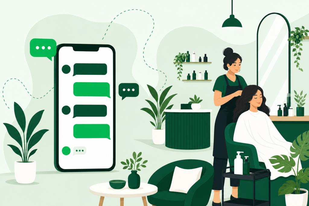 WhatsApp para centros de masaje y fisioterapia estética